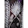  Vase en cristal violet sur  Moinat SA  - Antiquités décoration