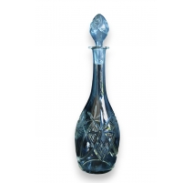 Canard en verre "Harmony" vert et jaune