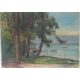 Painting "La Belotte". SOKOLOFF.