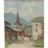 Paintings | Painting entitled ‘St-Luc’. SOKOLOFF. Moinat SA  – Antiques and home décor