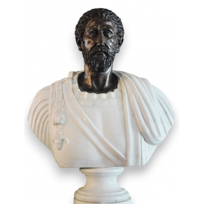 Buste Empereur Romain "Marc Aurèle",