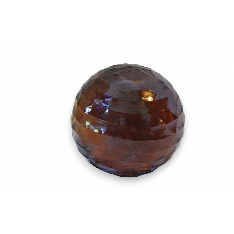 Decorative brown glass ball at  Moinat SA  - Antiques and home décor