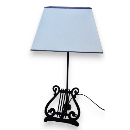  Lampe "VIVALDI" avec abat-jour sur  Moinat SA  - Antiquités décoration