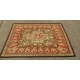AUBUSSON carpet, a red and beige.