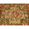 AUBUSSON rug, red and beige background. At Moinat SA – Antiques and home décor