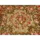 AUBUSSON carpet, a red and beige.