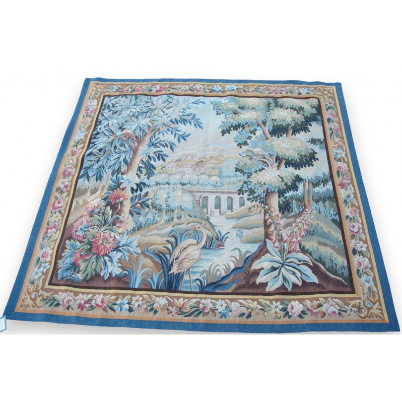  Tapisserie murale "Verdure avec sur  Moinat SA  - Antiquités décoration