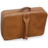 "Homa" Havana leather suitcase with initials, by Moinat SA – Antiques and home décor