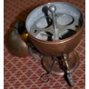 Egg-shaped egg cooker with burner by  Moinat SA  - Antiques and decorative items