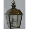 Brass lantern with chain at  Moinat SA  - Antiques and home décor