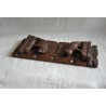 "Bear" bookends, carved from wood, by Moinat SA – Antiques and home décor