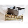 Openwork brass planter, featuring a design by Moinat SA – Antiques and home décor