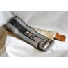 Leather belt, folk art, dated ‘Moinat SA’ – Antiques and home décor