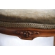 Tabouret de pieds Louis XV en noyer