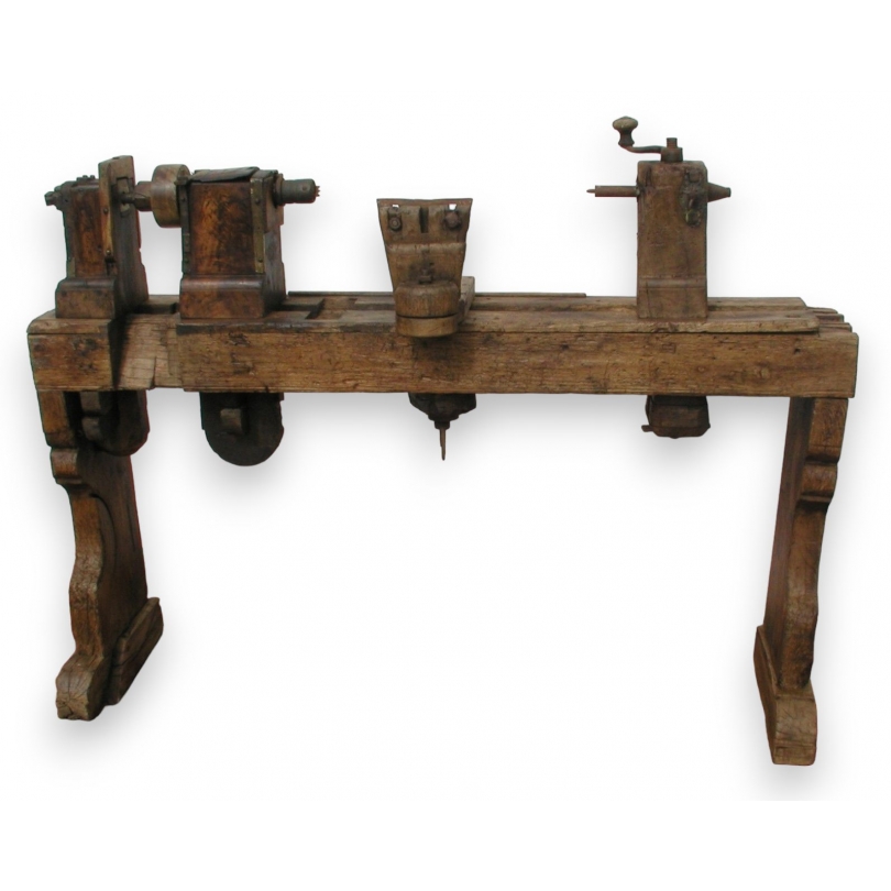 Woodturning lathe. at  Moinat SA  - Antiques and home décor