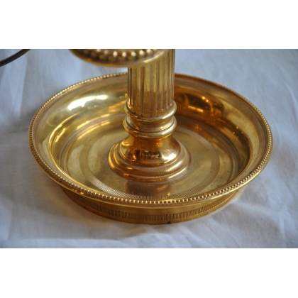  Lampe bouillotte style Louis XVI bronze sur  Moinat SA  - Antiquités décoration