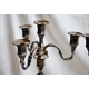Paire de chandeliers à 4 lumières en