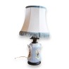  Lampe en porcelaine "fleurs" couleur sur  Moinat SA  - Antiquités décoration