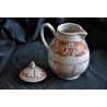Porcelain teapot with red and gold decoration from Moinat SA – Antiques and home décor