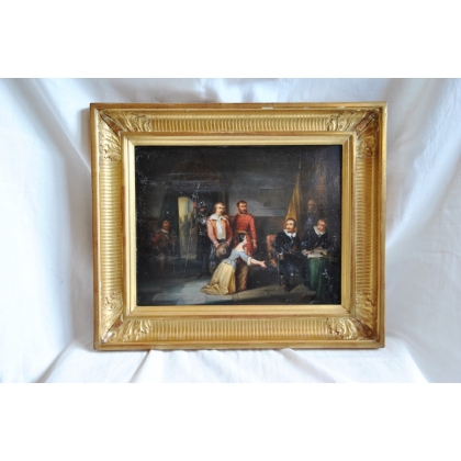 Paintings | Pair of paintings, ‘Historical Scene’, Moinat SA  – Antiques and home décor