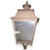  Grande lanterne carrée en fer sur  Moinat SA  - Antiquités décoration