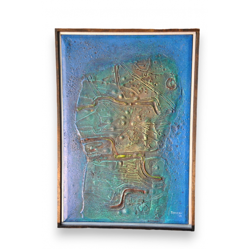 Paintings | Mixed media ‘Untitled’ by Moinat SA  – Antiques and home décor