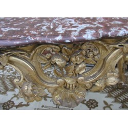 Console Louis XV avec 4 pieds. sur  Moinat SA  - Antiquités décoration