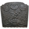  Plaque de cheminée en fonte "Chérubin sur  Moinat SA  - Antiquités décoration
