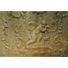  Plaque de cheminée en fonte "Chérubin sur  Moinat SA  - Antiquités décoration