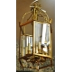 Lanterne a suspendre hexagonale style