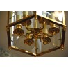 Hexagonal hanging lantern, Moinat SA style – Antiques and home décor