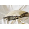 Cushion featuring the antique tapestry ‘Verdure’ at Moinat SA – Antiques and home décor