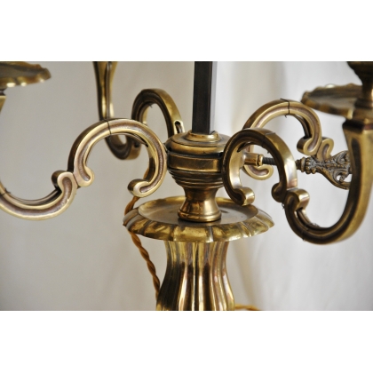  Lampe bouillotte style Régence à 4 sur  Moinat SA  - Antiquités décoration