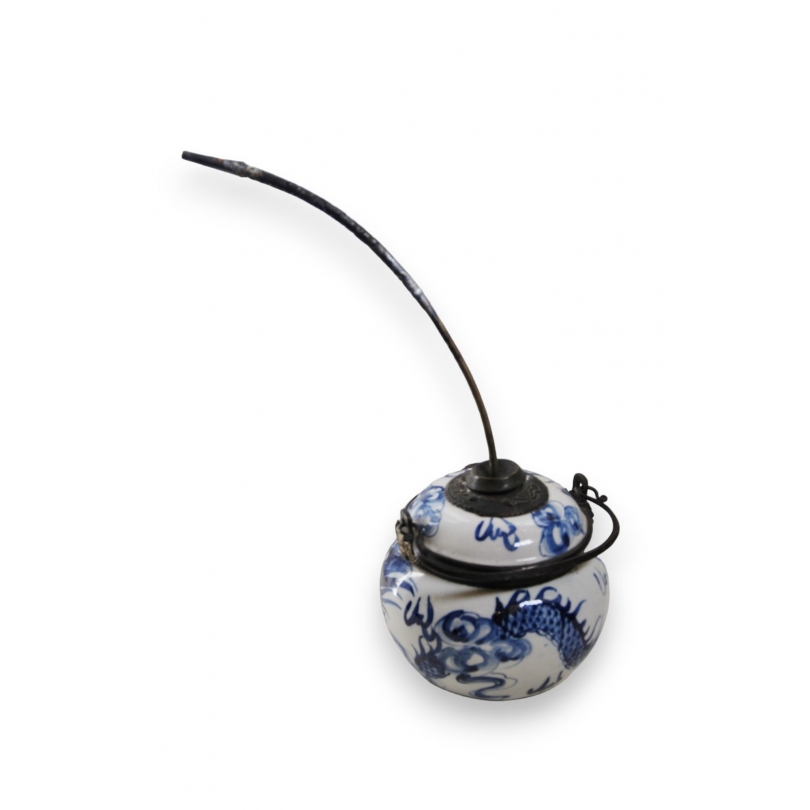 Pipe à eau ronde en porcelaine