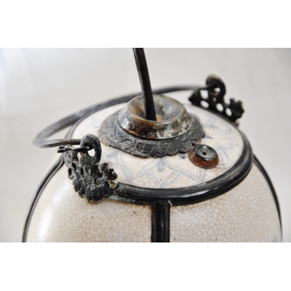 Round porcelain water pipe at  Moinat SA  - Antiques and home décor