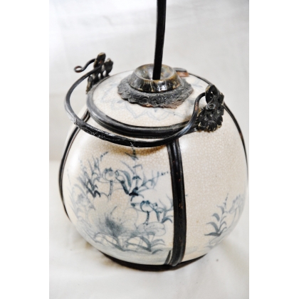 Round porcelain water pipe at  Moinat SA  - Antiques and home décor