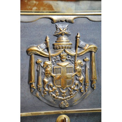 Blackened brass letterbox by Moinat SA – Antiques and home décor