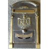 Blackened brass letterbox by Moinat SA – Antiques and home décor