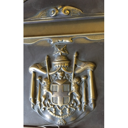Blackened brass letterbox by Moinat SA – Antiques and home décor