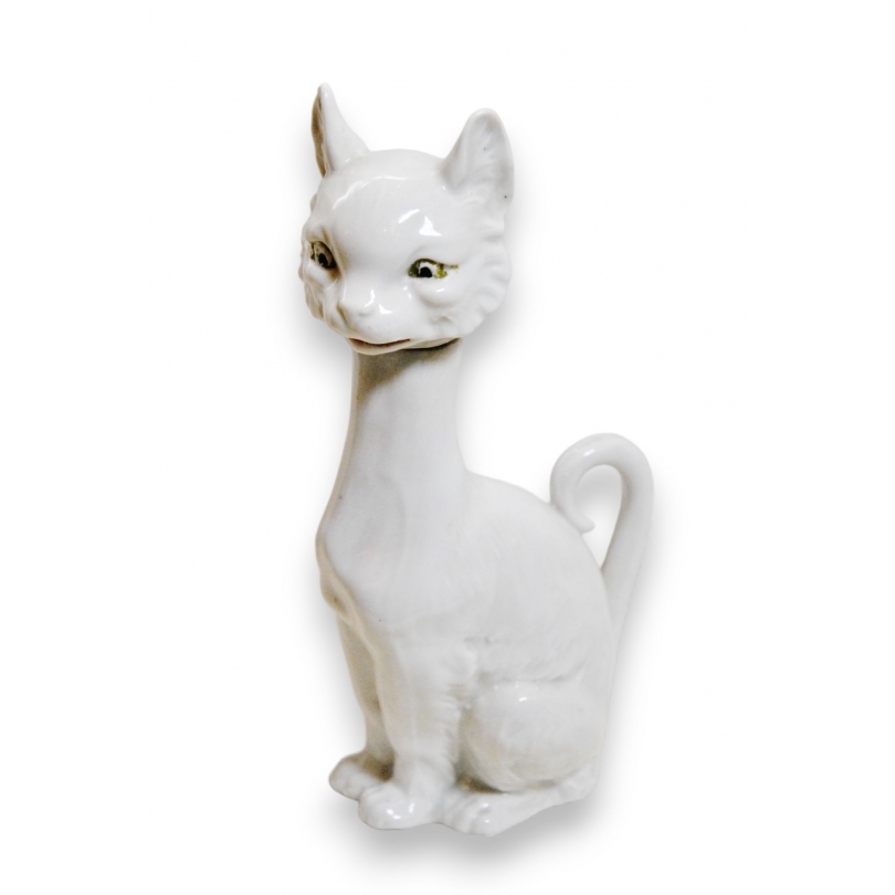 Pichet Chat En Porcelaine Blanche Sur Moinat Sa Antiquites Decoration