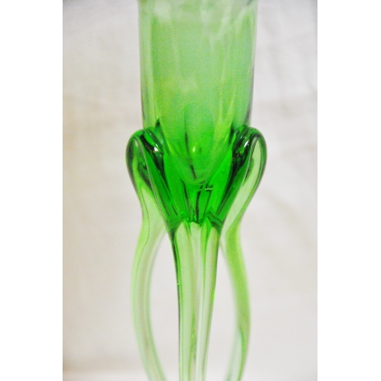  Vase en verre de Murano, coloris vert sur  Moinat SA  - Antiquités décoration