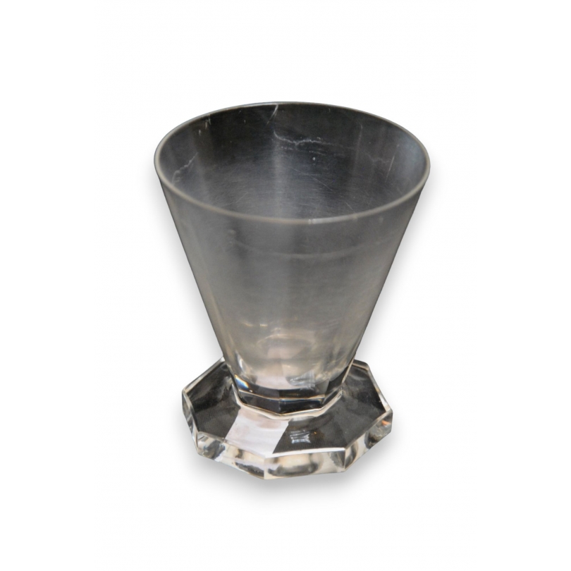  Verre à pied octogonal sur  Moinat SA  - Antiquités décoration