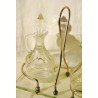 Glass oil and vinegar set by Moinat SA – Antiques and home décor