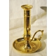 Bougeoir ajustable en laiton poli
