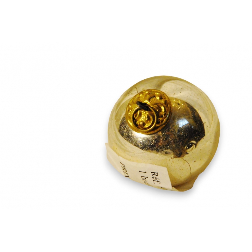 Silver-plated glass Christmas bauble at  Moinat SA  - Antiques and home décor