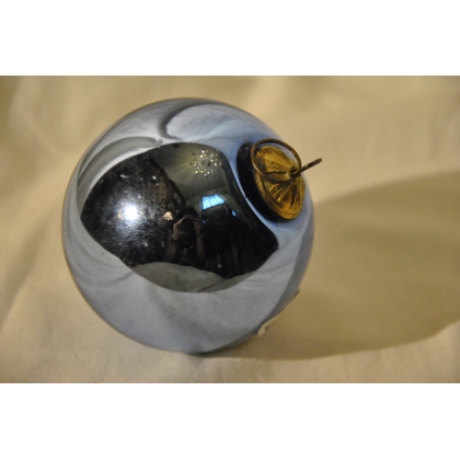 Light blue glass Christmas bauble at  Moinat SA  - Antiques and home décor