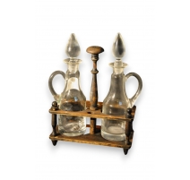 Miroir Louis-Philippe en bois doré
