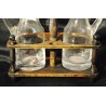 Glass oil and vinegar set by Moinat SA – Antiques and home décor