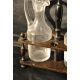 Service huile et vinaigre en verre et