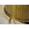 Brass wastepaper basket on castors at  Moinat SA  - Antiques and home décor